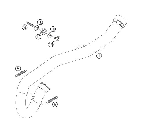 Náhled schématu EXHAUST SYSTEM