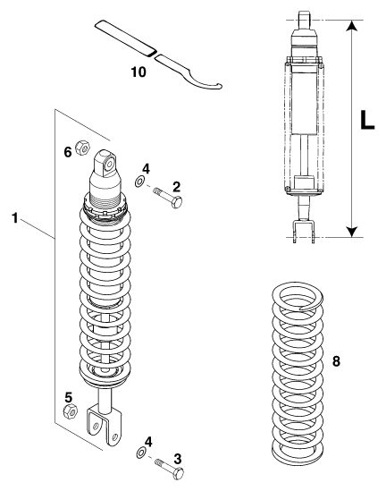 Náhled schématu SHOCK ABSORBER