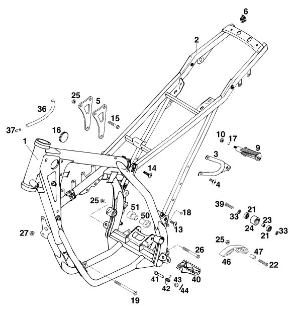 Náhled schématu HANDLEBAR, CONTROLS