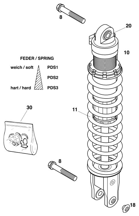 Náhled schématu SHOCK ABSORBER