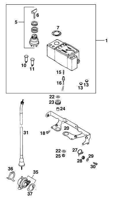Náhled schématu INSTRUMENTS / LOCK SYSTEM