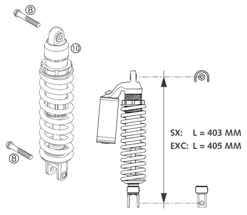 Náhled schématu SHOCK ABSORBER