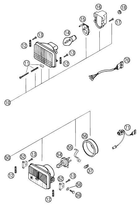 Náhled schématu LIGHTING SYSTEM