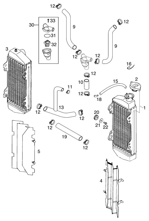 Náhled schématu COOLING SYSTEM