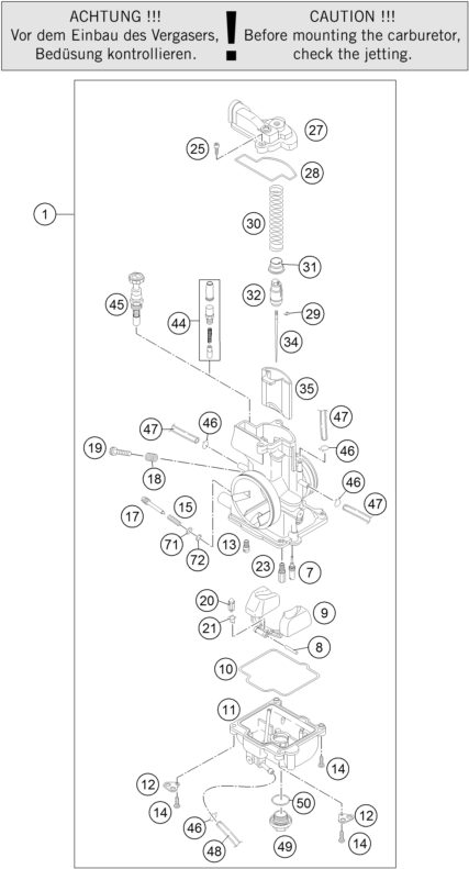 Náhled schématu CARBURETOR