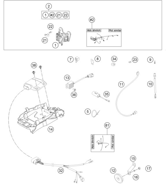 Náhled schématu WIRING HARNESS