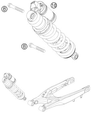 Náhled schématu SHOCK ABSORBER