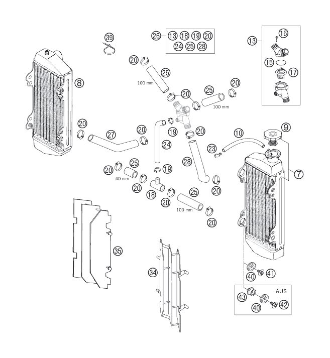 Náhled schématu COOLING SYSTEM