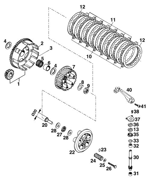 Náhled schématu CLUTCH