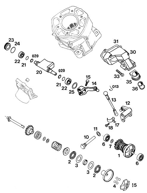 Náhled schématu EXHAUST CONTROL