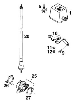 Náhled schématu INSTRUMENTS / LOCK SYSTEM