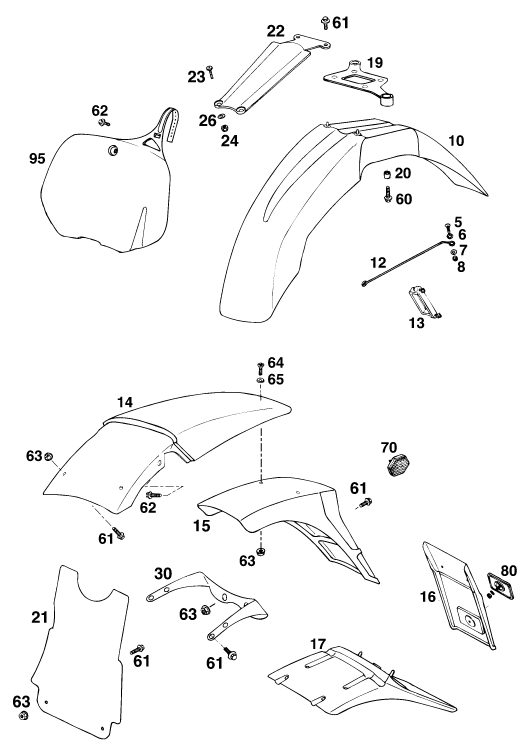 Náhled schématu MASK, FENDERS