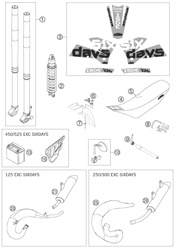 Náhled schématu NEW PARTS