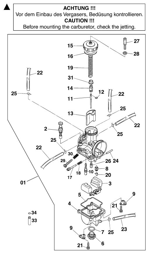 Náhled schématu CARBURETOR