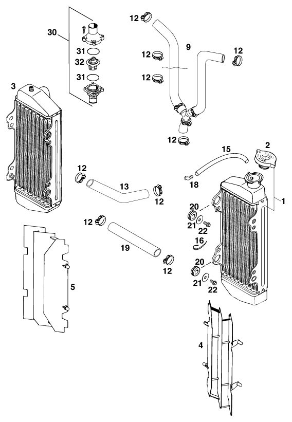Náhled schématu COOLING SYSTEM