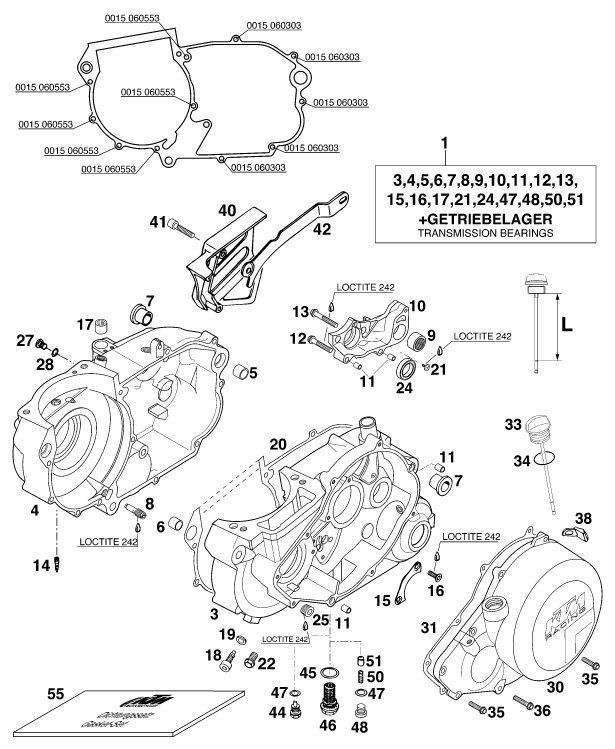 Náhled schématu ENGINE CASE