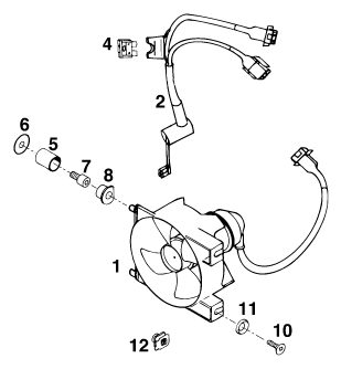 Náhled schématu COOLING SYSTEM