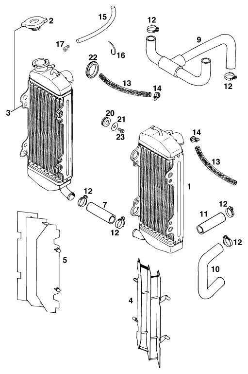 Náhled schématu COOLING SYSTEM