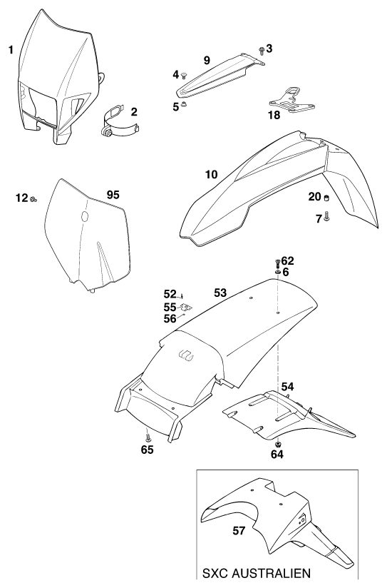 Náhled schématu MASK, FENDERS