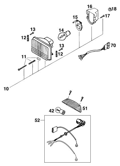 Náhled schématu LIGHTING SYSTEM