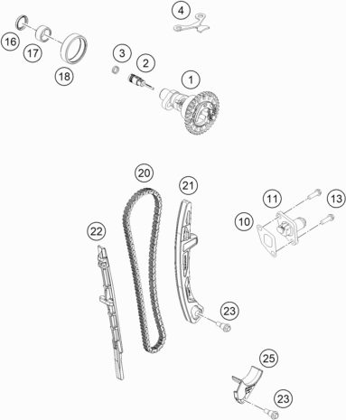 Náhled schématu TIMING DRIVE