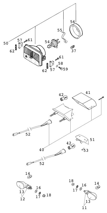 Náhled schématu LIGHTING SYSTEM