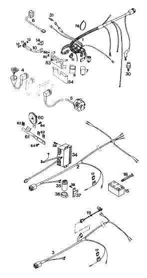 Náhled schématu WIRING HARNESS