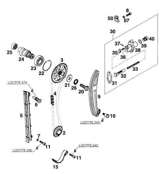 Náhled schématu TIMING DRIVE