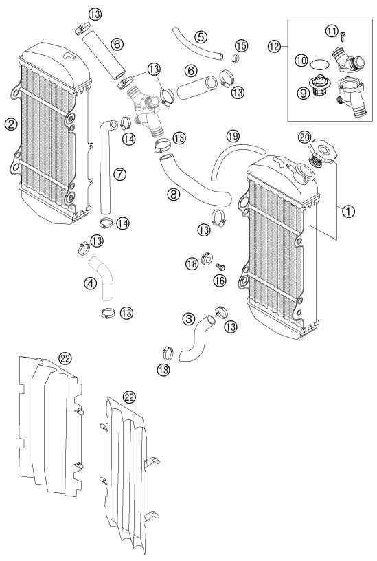 Náhled schématu COOLING SYSTEM