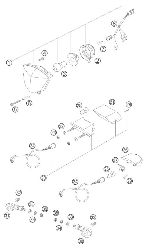 Náhled schématu LIGHTING SYSTEM