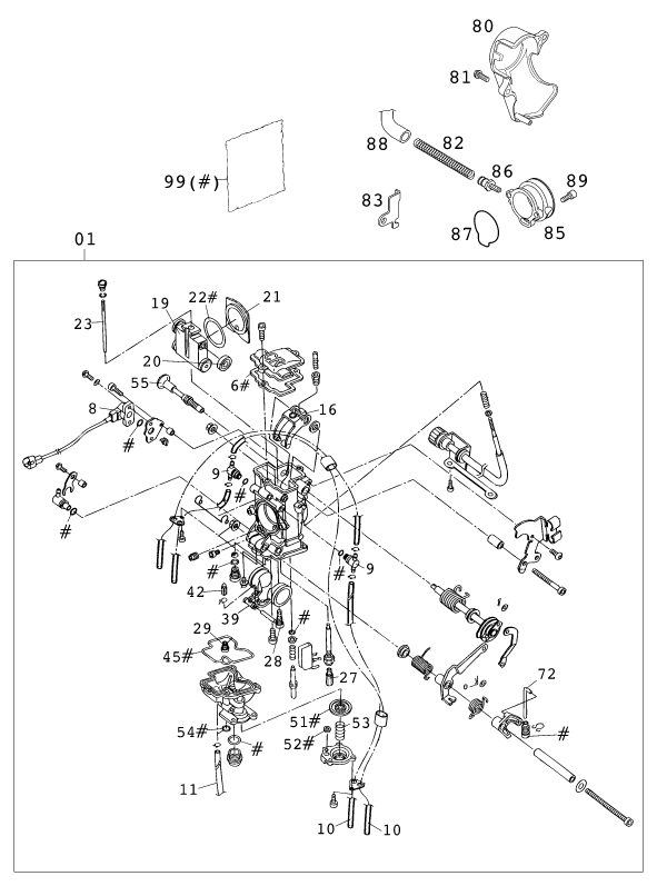 Náhled schématu CARBURETOR