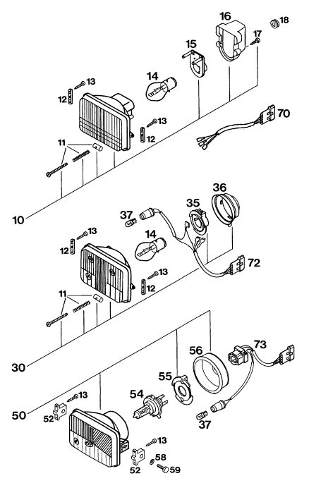 Náhled schématu LIGHTING SYSTEM