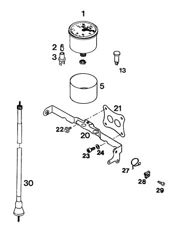Náhled schématu INSTRUMENTS / LOCK SYSTEM