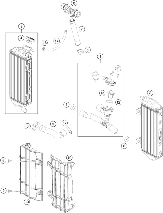 Náhled schématu COOLING SYSTEM