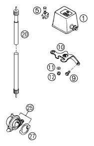 Náhled schématu INSTRUMENTS / LOCK SYSTEM