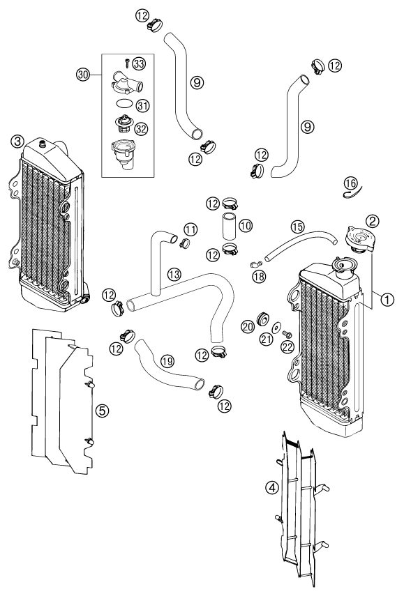 Náhled schématu COOLING SYSTEM