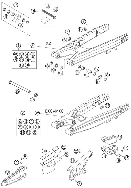 Náhled schématu SWING ARM