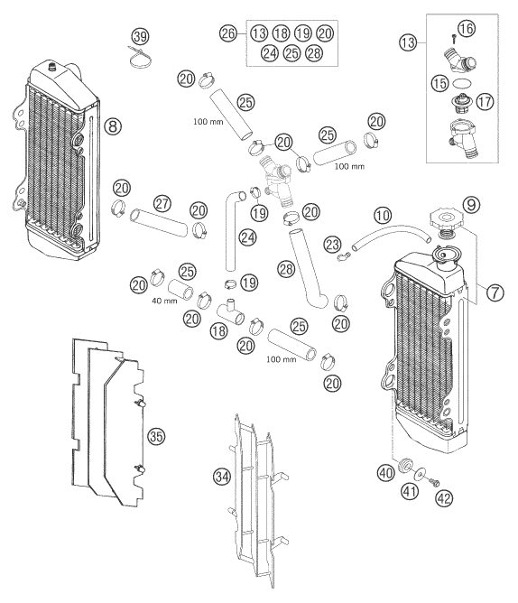 Náhled schématu COOLING SYSTEM