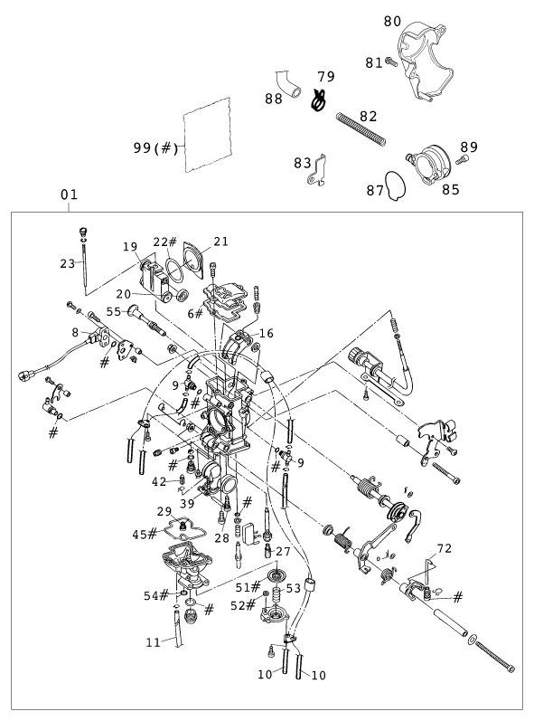Náhled schématu CARBURETOR