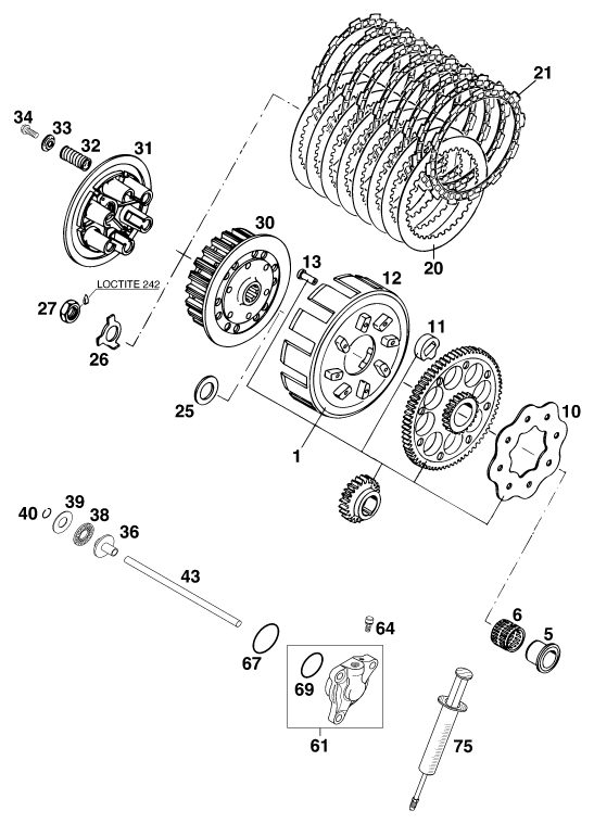 Náhled schématu CLUTCH
