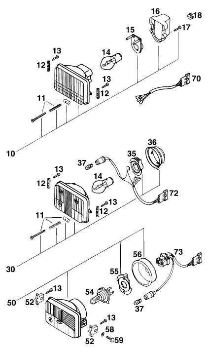 Náhled schématu LIGHTING SYSTEM