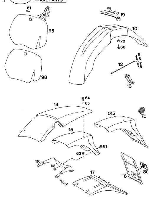 Náhled schématu MASK, FENDERS