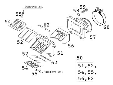 Náhled schématu REED VALVE CASE