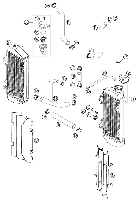 Náhled schématu COOLING SYSTEM