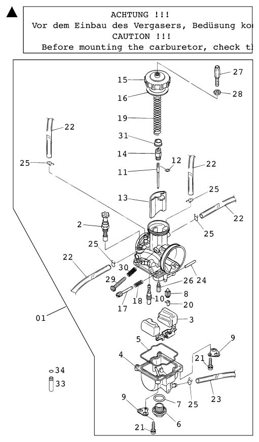 Náhled schématu CARBURETOR