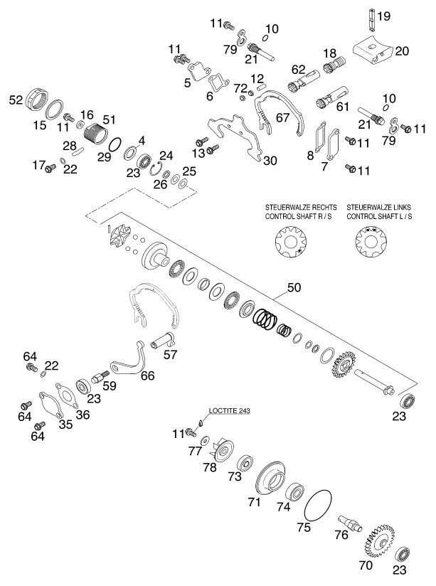 Náhled schématu EXHAUST CONTROL