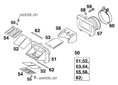 Náhled schématu REED VALVE CASE