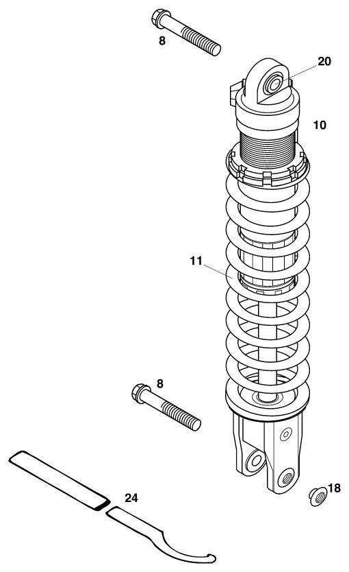 Náhled schématu SHOCK ABSORBER