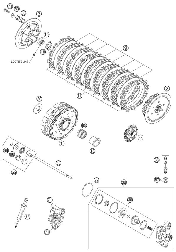 Náhled schématu CLUTCH