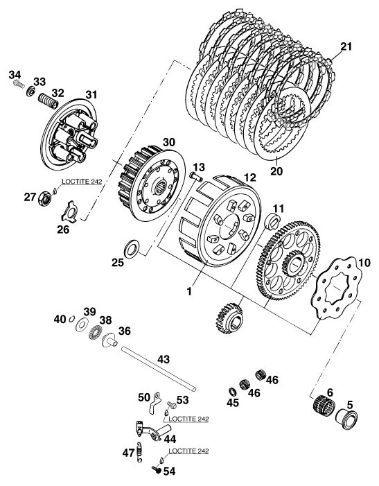 Náhled schématu CLUTCH